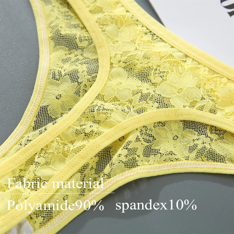 Sexy Transparent Women's Panties Cool Breathable Summer G-string Comfortable Low Waisted Underwear Cute Tangas Girl Lingerie