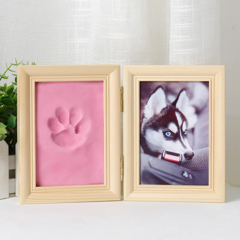 Custom DIY Wooden Pet Paw Print