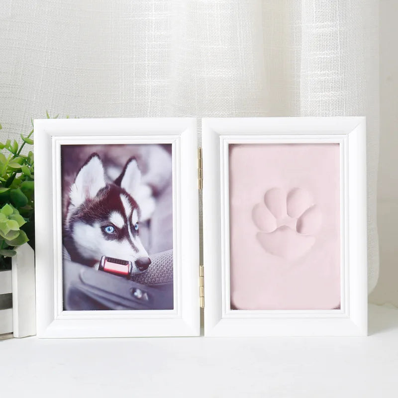 Custom DIY Wooden Pet Paw Print