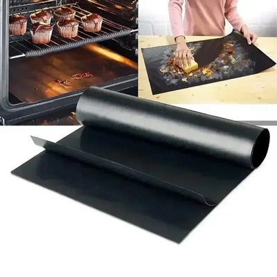 8/4Pcs Oven Protector Pad Grill Anti-leak Mat DIY Cuttable Oven Pad Kitchen Microwave Stove Grill Protective Pad Air Fryer Liner - ActiveLifeTech