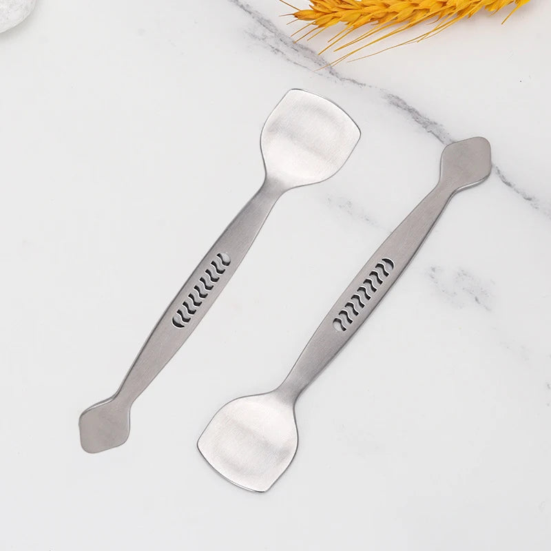 Two-sided Blackhead Remover Spatula Nose Face Blemish Pore Cleaner Stainless Steel Professional Beauty Face Health Salon Tool