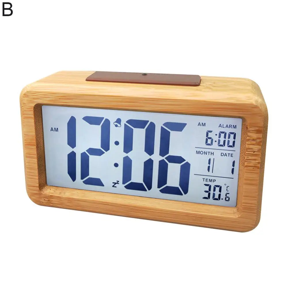 Large Screen LED Digital Alarm Clock