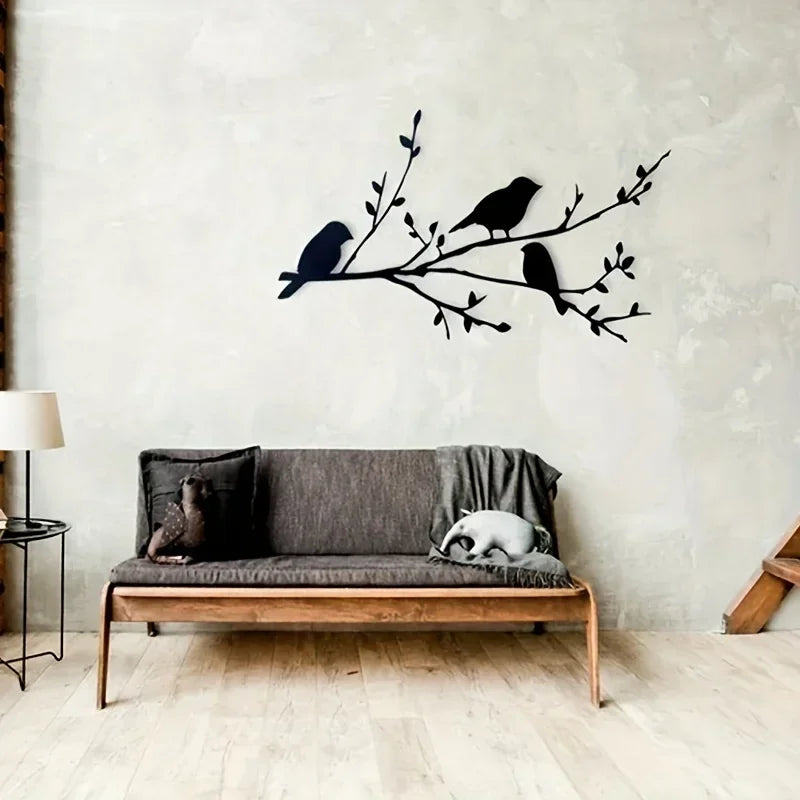 CIFBUY Déco Oiseau sur une branche