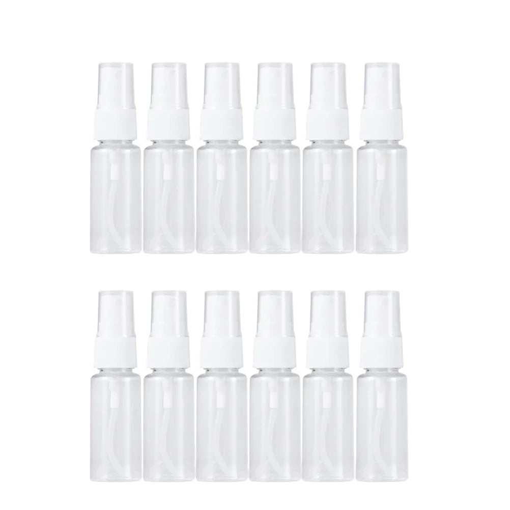 12 Pcs Mini Spray Flasche Outdoor Leere Alkohol Make-up Feinen Nebel Flaschen Tragbare Nachfüllbar Umweltfreundliche