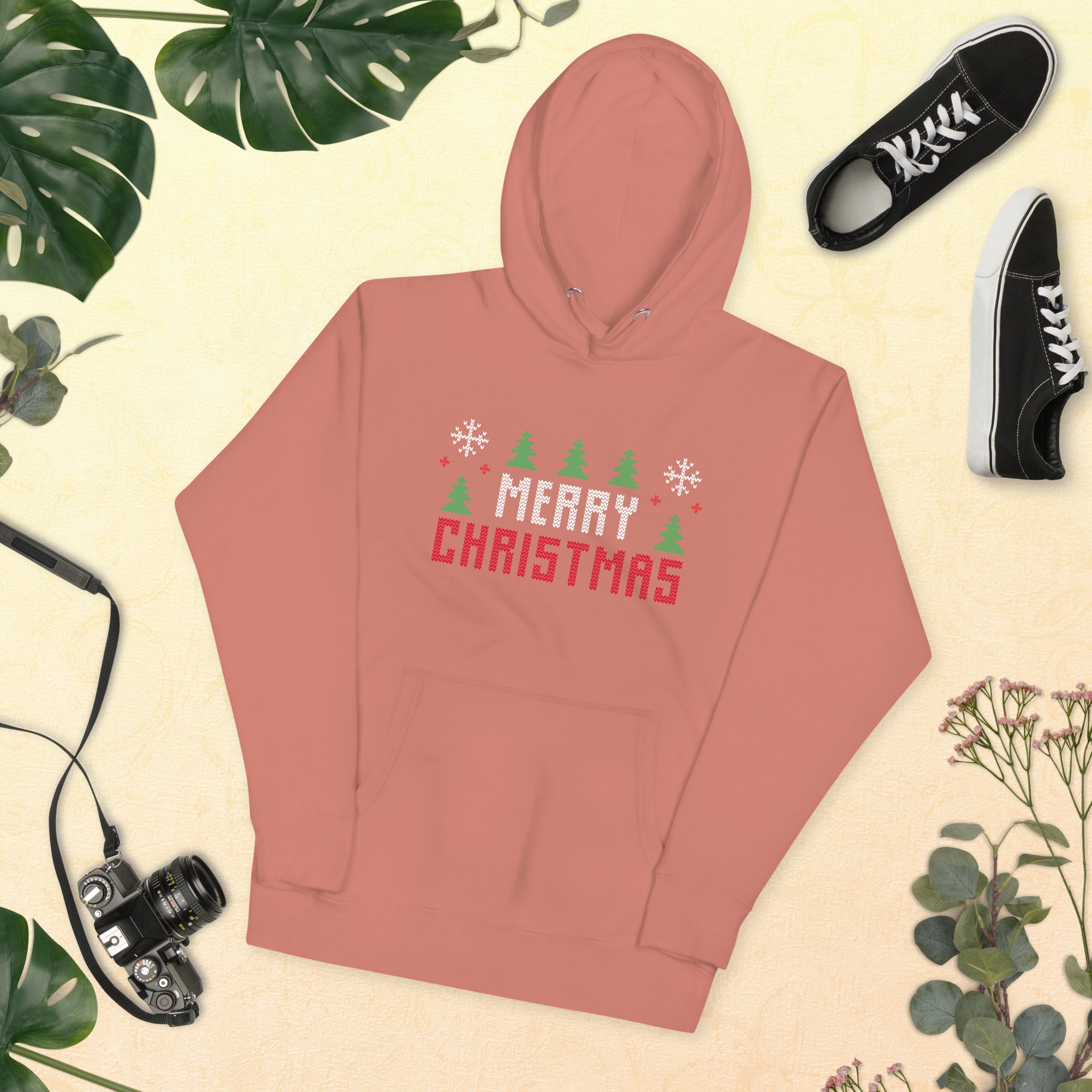 Merry Christmas Unisex-Kapuzenpullover