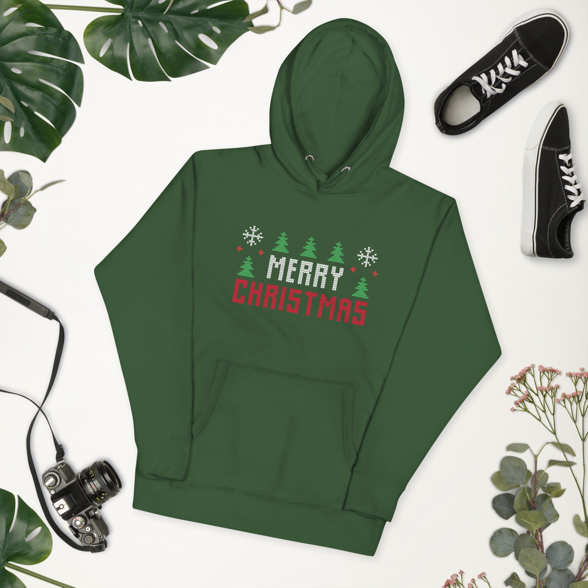 Merry Christmas Unisex-Kapuzenpullover