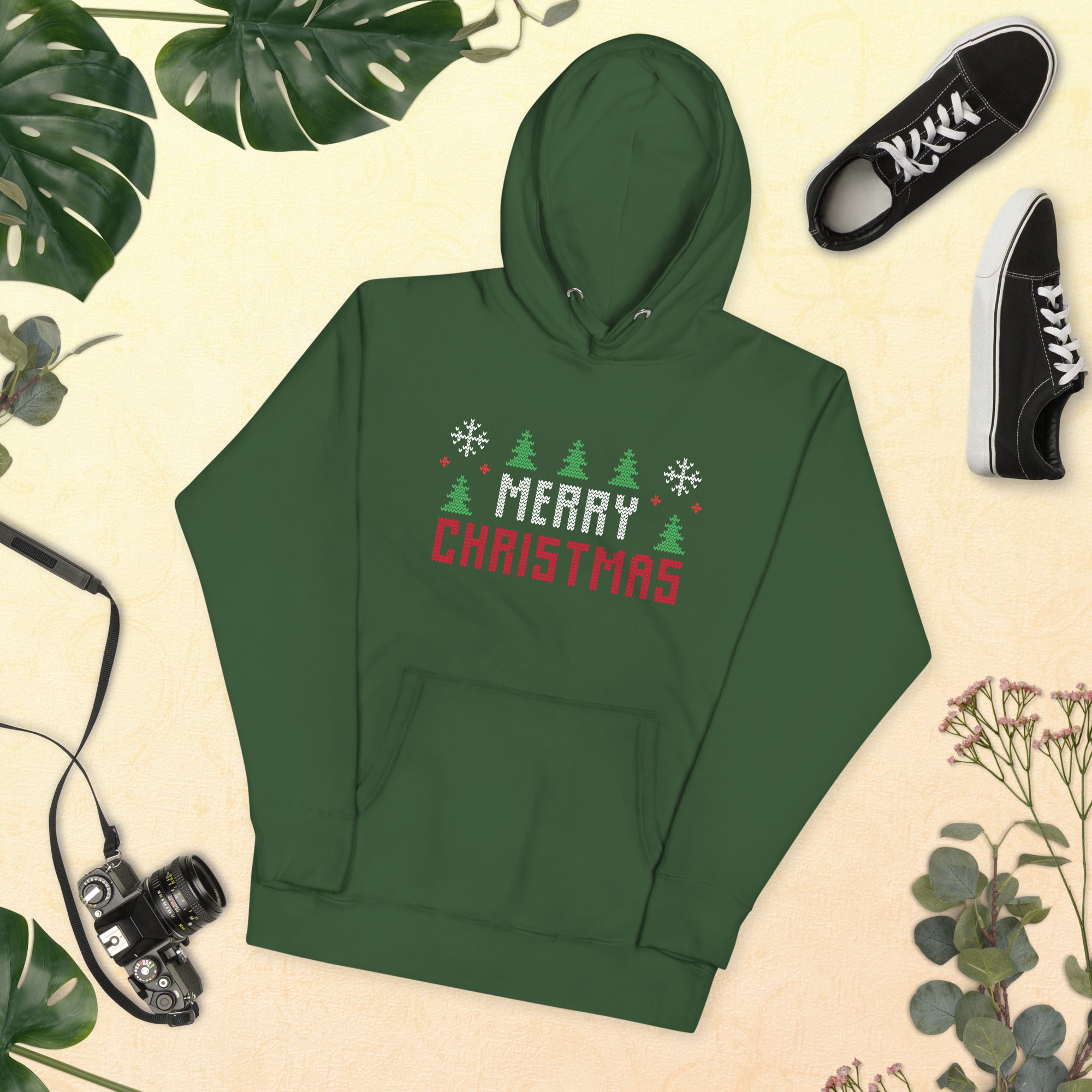 Merry Christmas Unisex-Kapuzenpullover