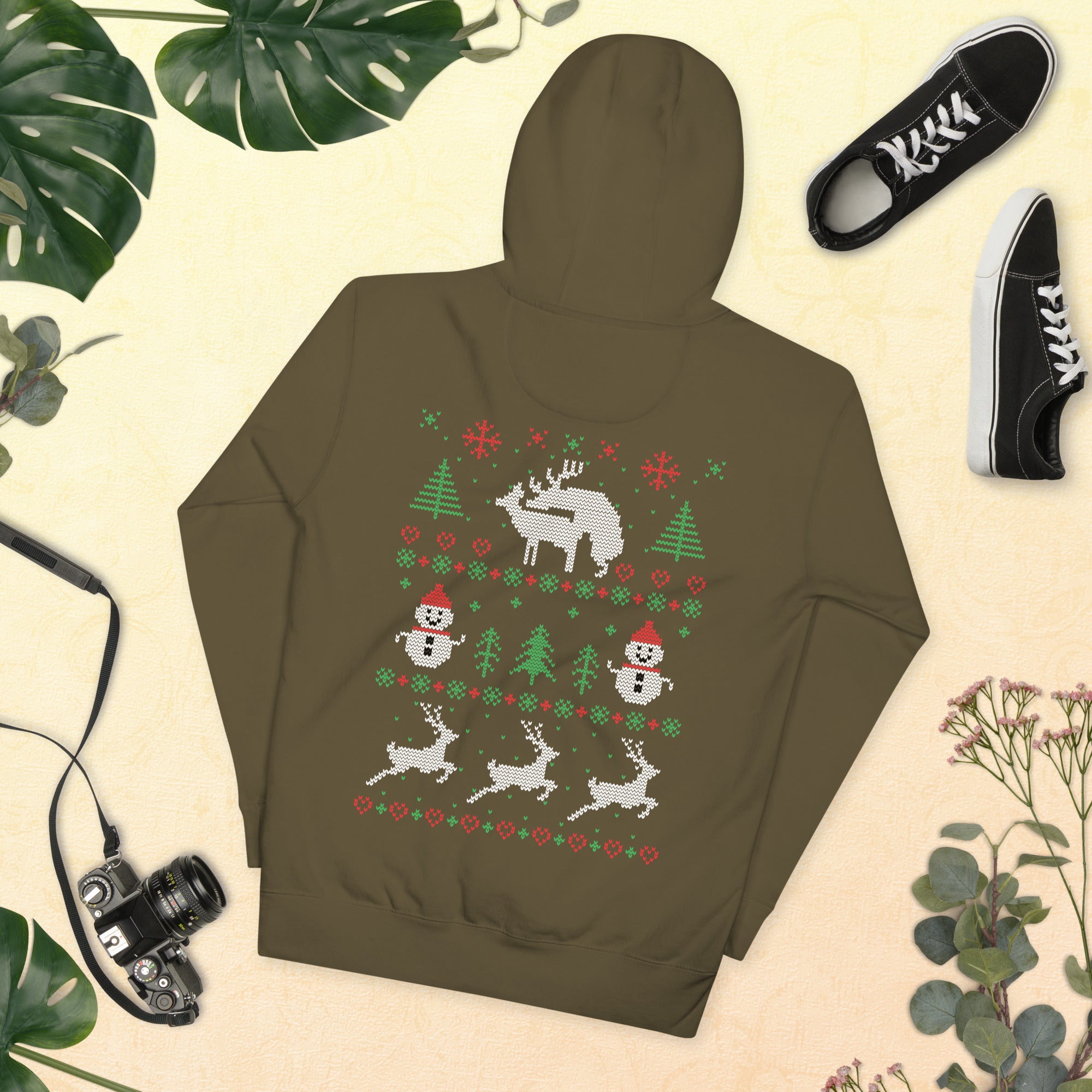 Merry Christmas Unisex-Kapuzenpullover